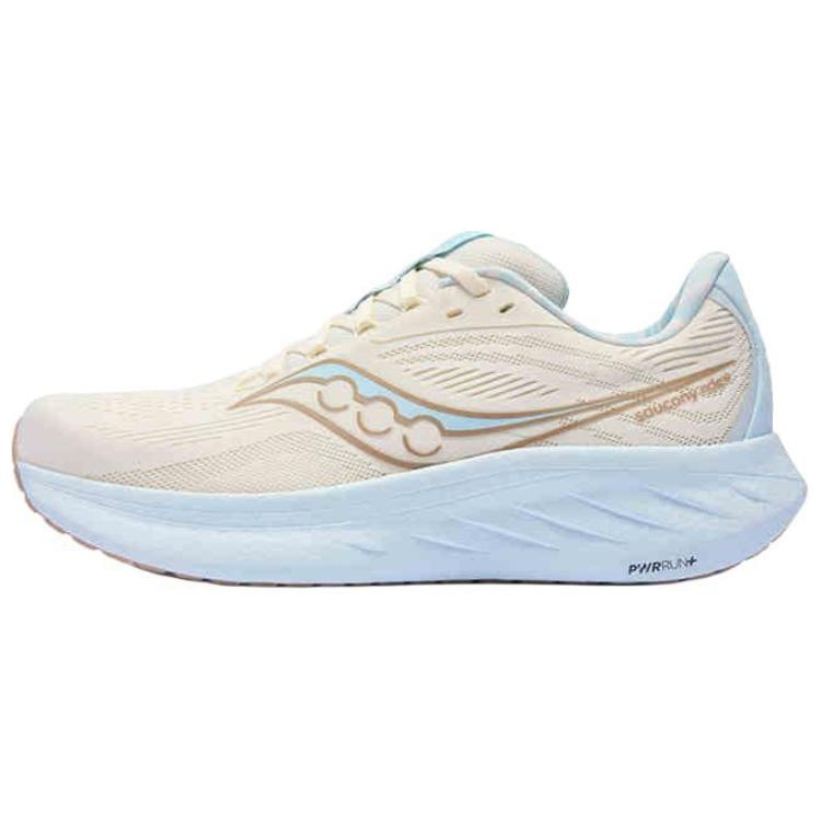 Saucony Ride 18 Beige Blue