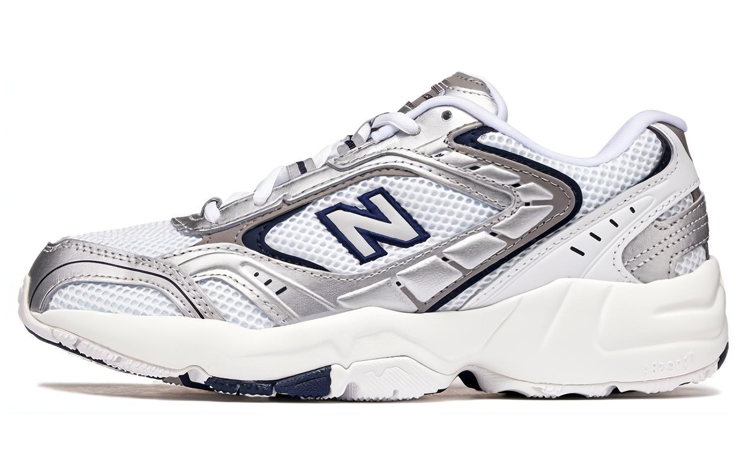 New Balance 452 White Silver