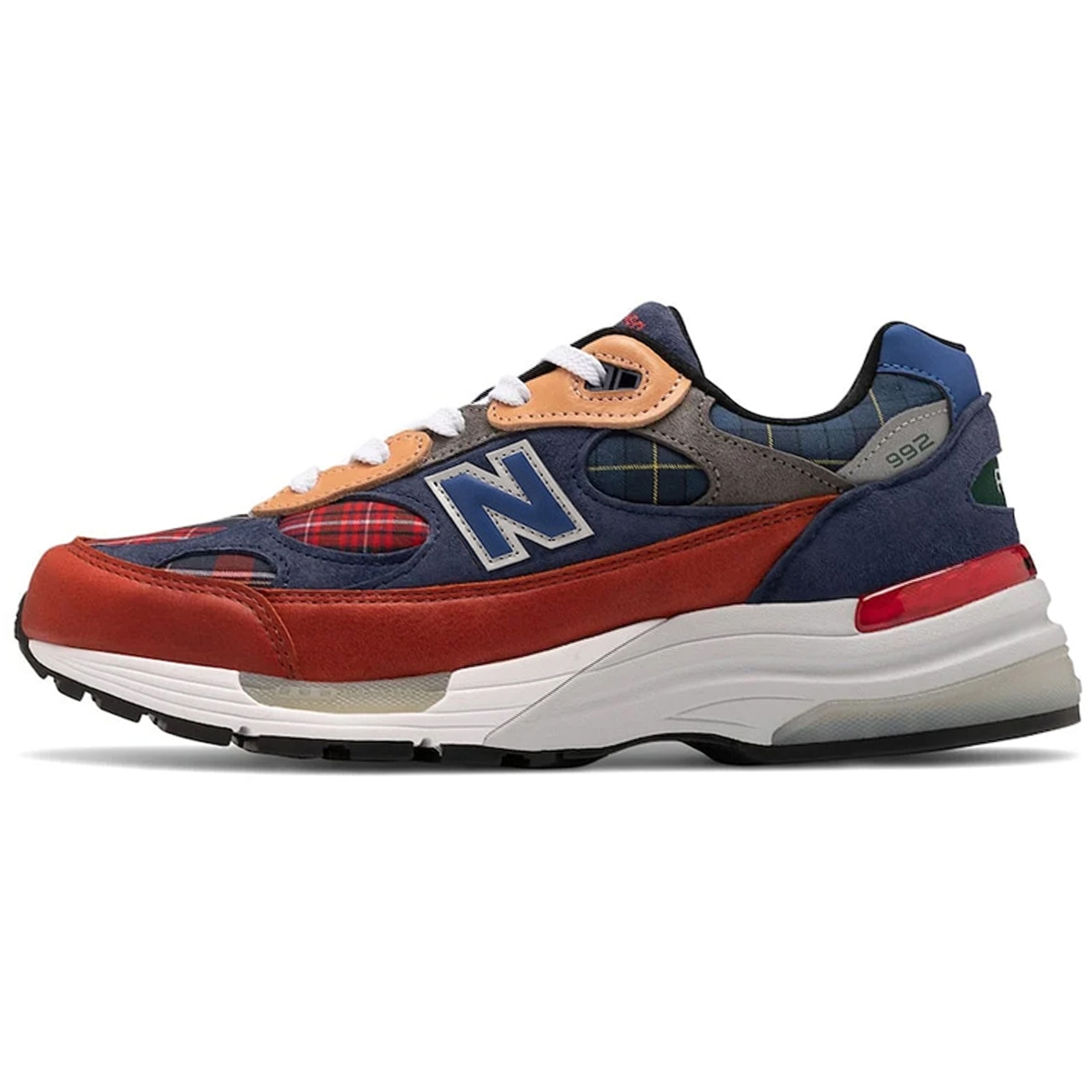 New Balance 992 "Plaid Patchwork"
