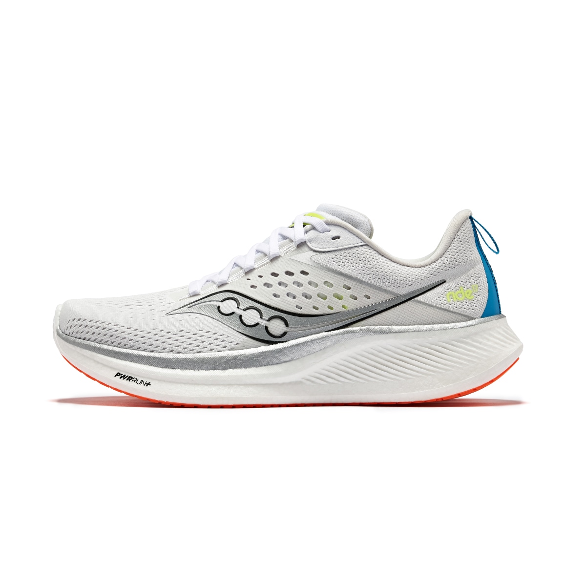 Saucony Ride 17 White Silver