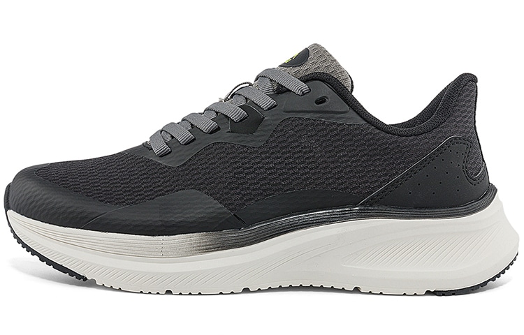 Kappa/卡帕 Kappa Lightweight Low Top Running Shoes Black Grey
