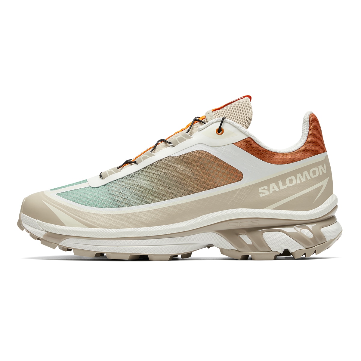 SALOMON/萨洛蒙 Salomon XT-6 Pepper White/Vanilla/Orange Jam