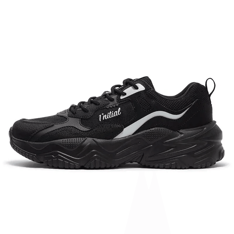 361° Retro Dad Shoes Black Silver