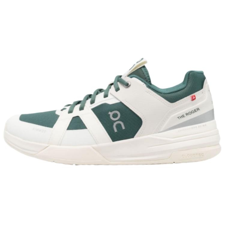 On昂跑 On THE ROGER Clubhouse Pro White Green