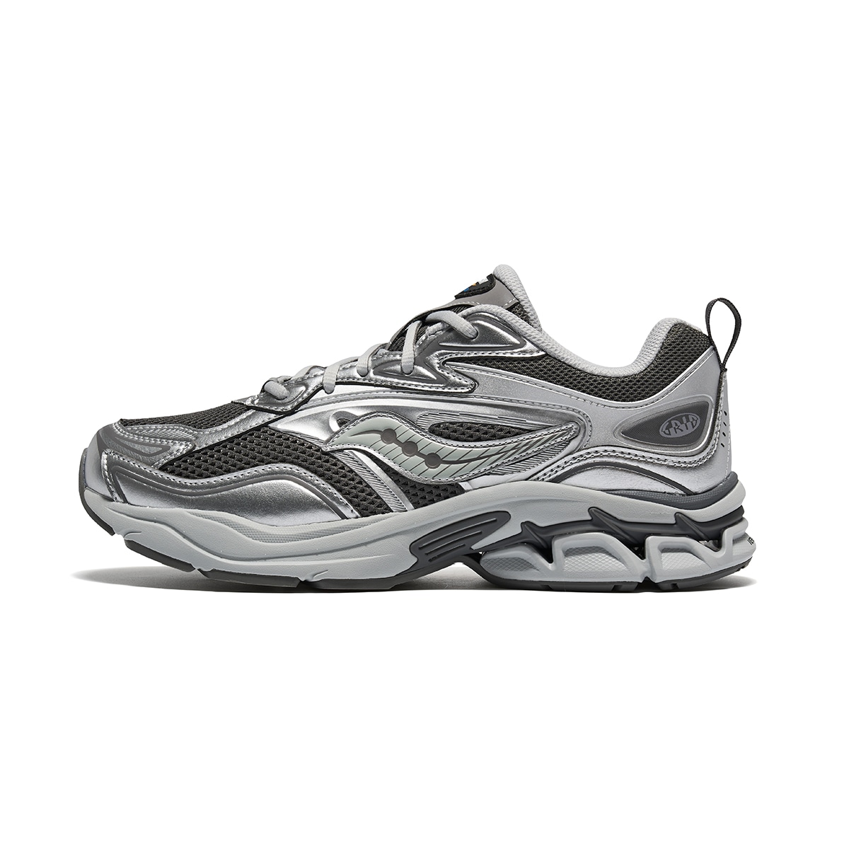 Saucony Grid Fusion Silver Grey