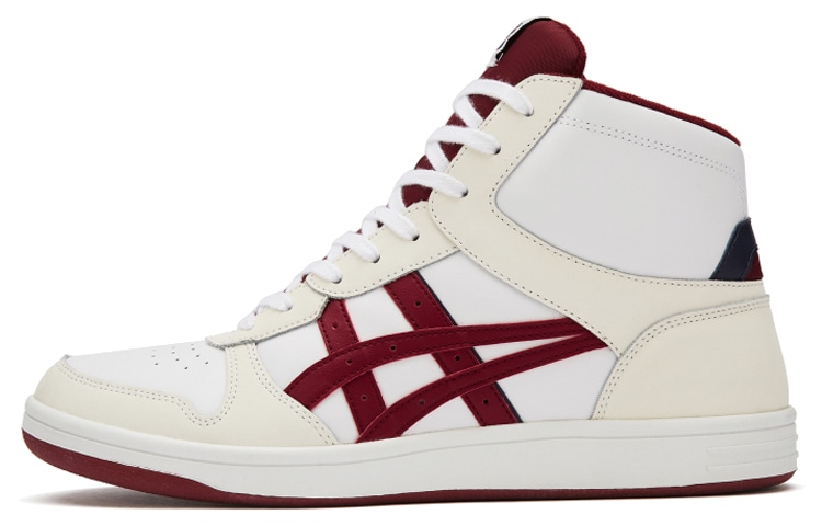 Onitsuka Tiger High Top Running Shoes White Red