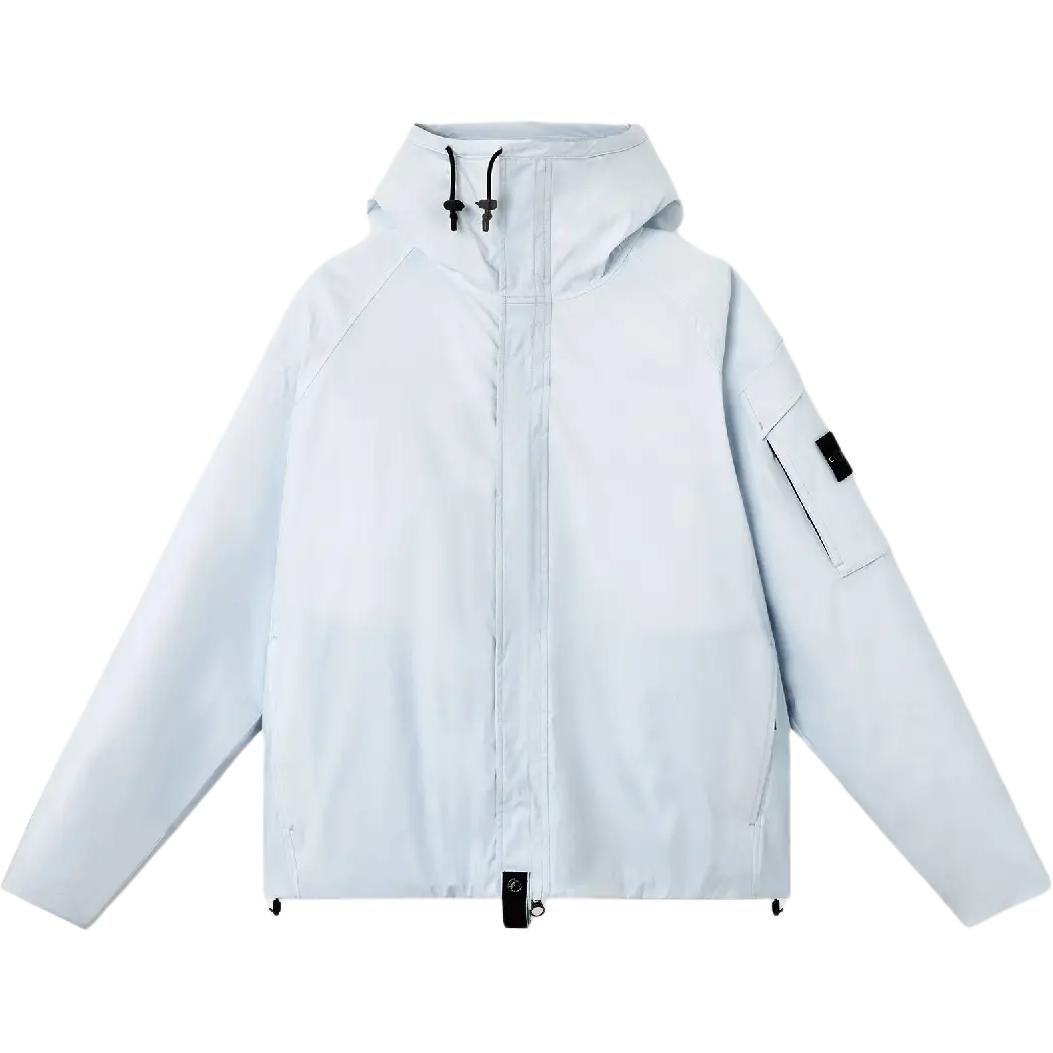 Stone Island White Label FW25 Thermochromic Parka Light Blue