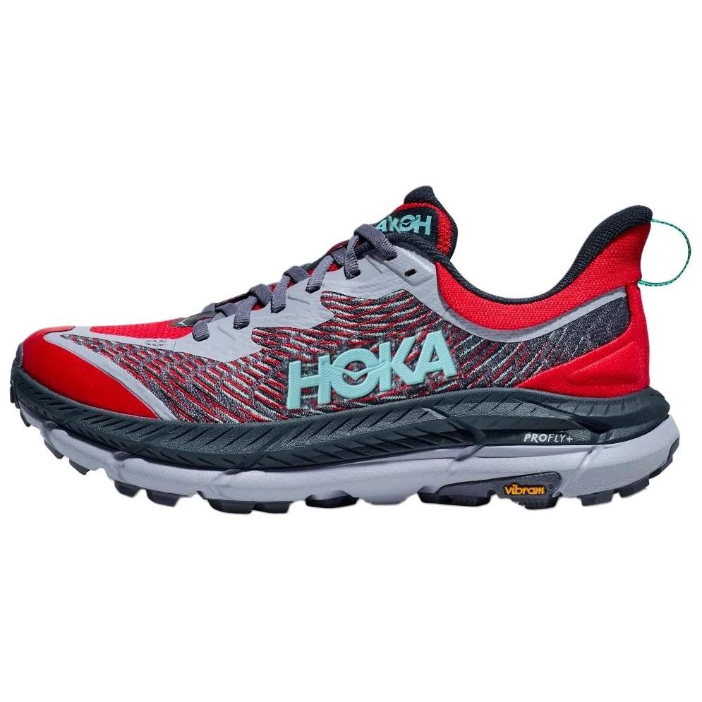 HOKA ONE ONE Mafate Speed 4 Red Grey