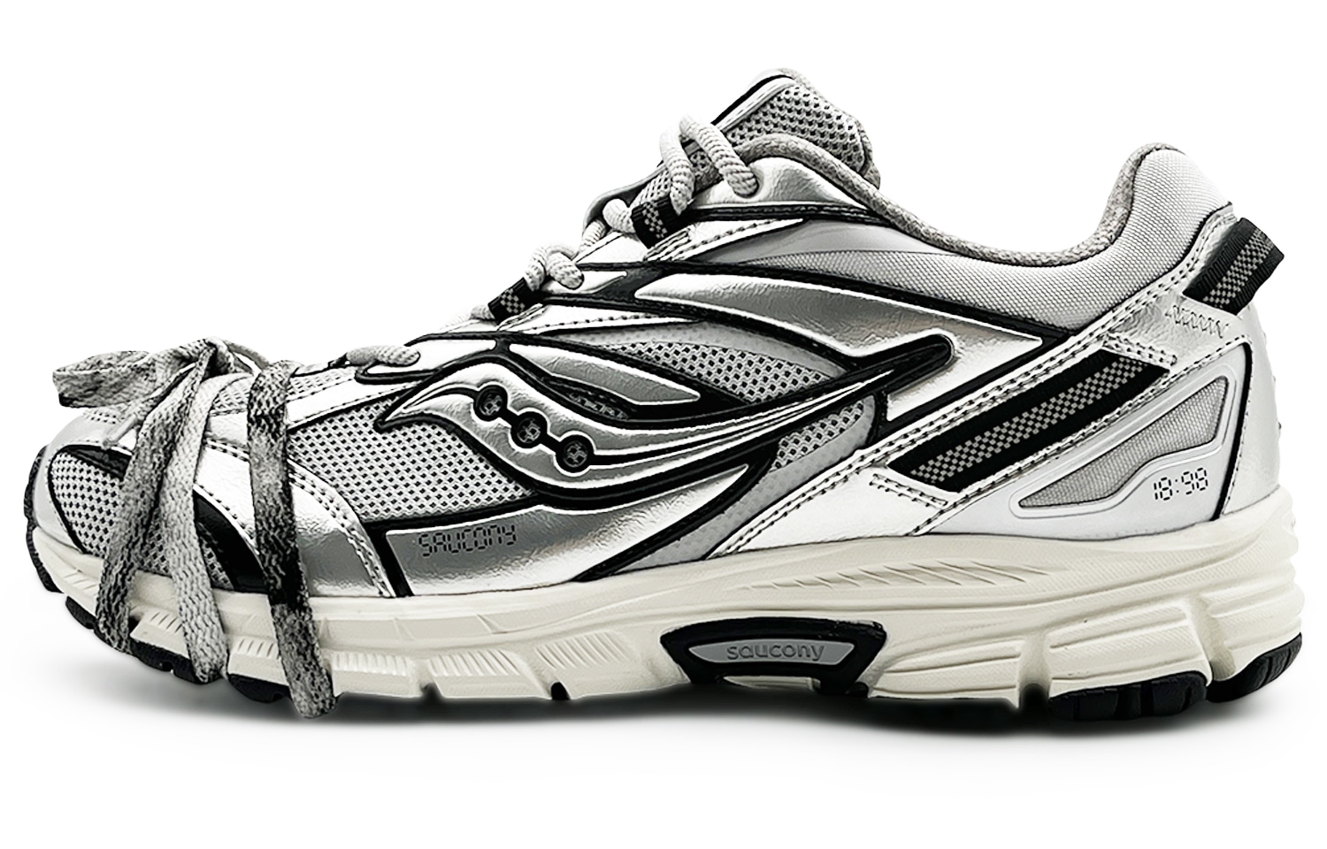 Saucony EIGHT% Silver Grey