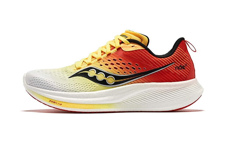Saucony Ride 17 White Yellow