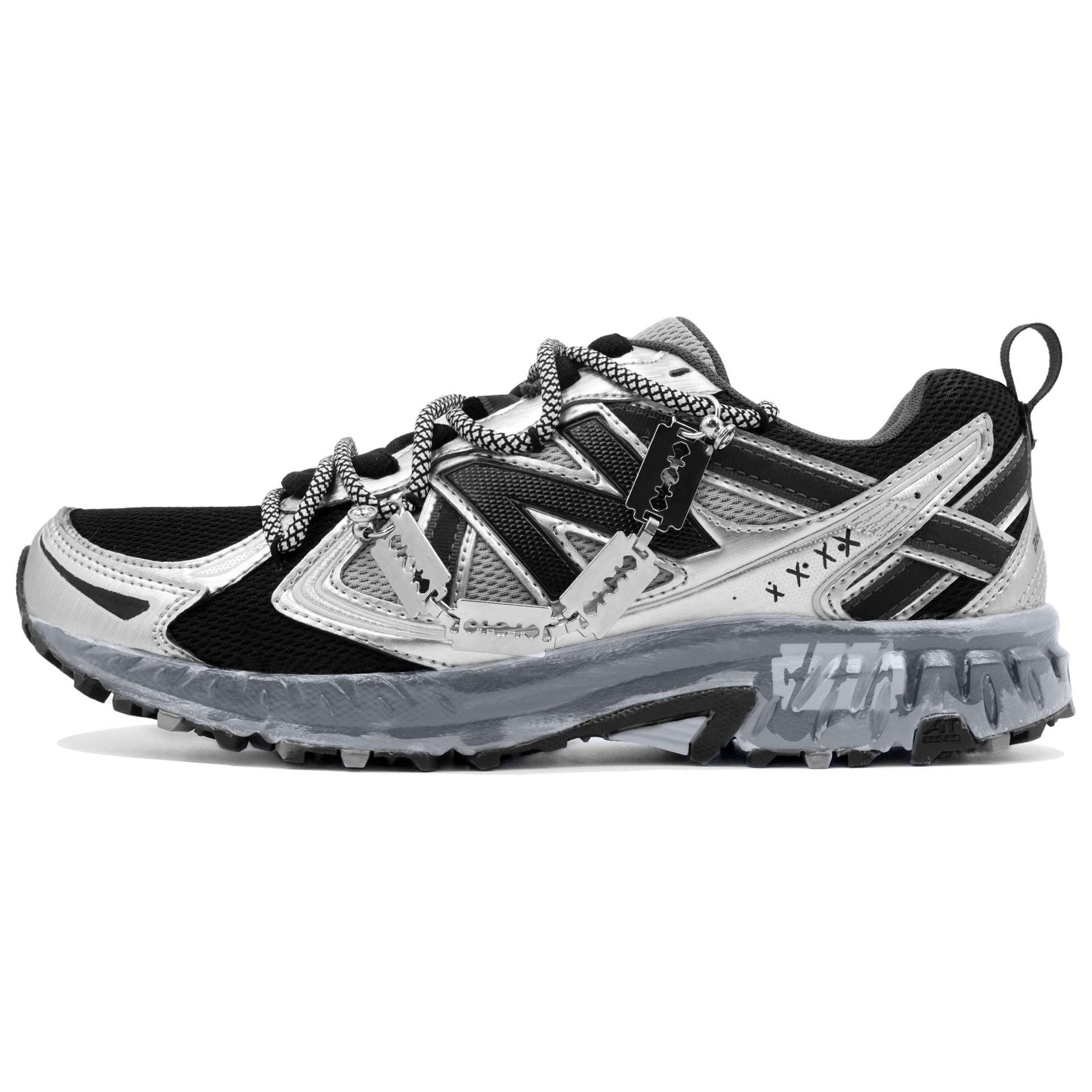 New Balance 410 Silver Black