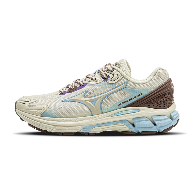 Mizuno Halo Mix White Brown Blue