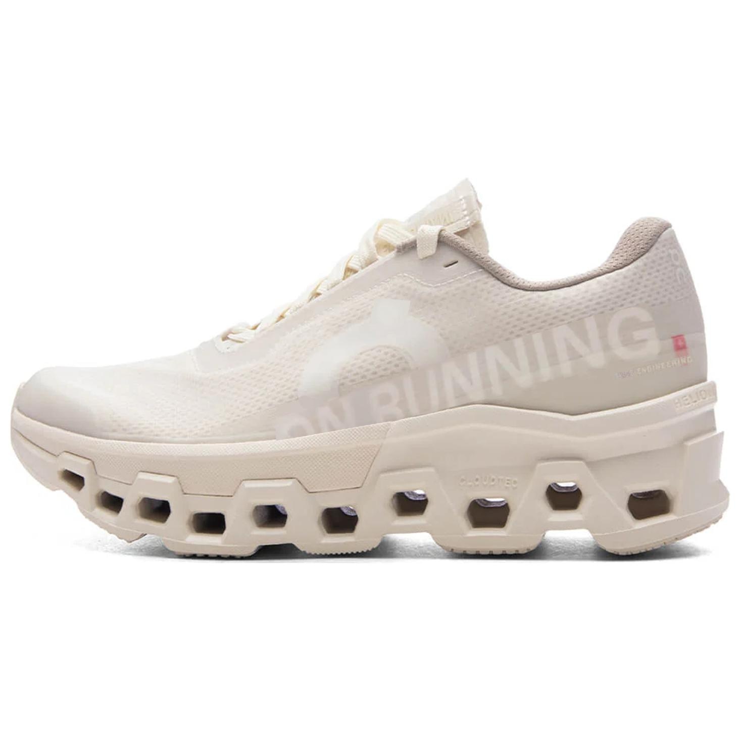 On昂跑 INVINCIBLE x On Cloudmonster 2 Ivory White