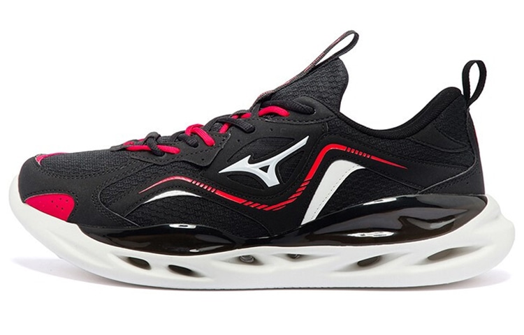 Mizuno Running Shoes Black Red