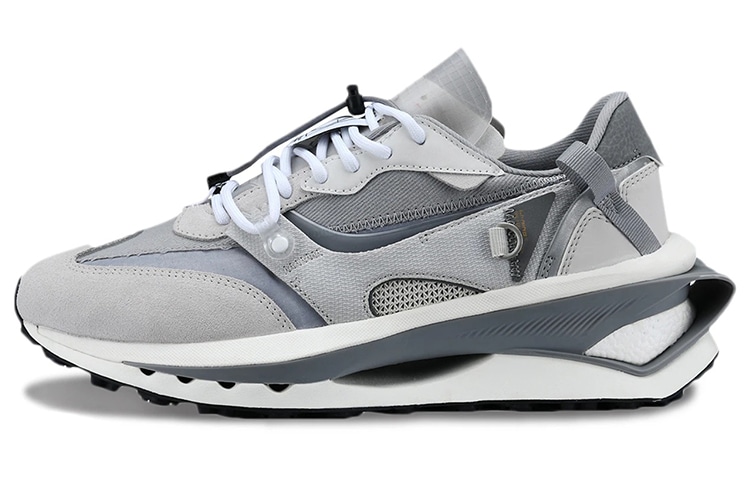 中国李宁 Li-Ning Fangyuan Premium Low-Top Grey
