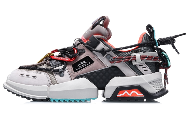 中国李宁 Li-Ning Pangu Gtx White Grey
