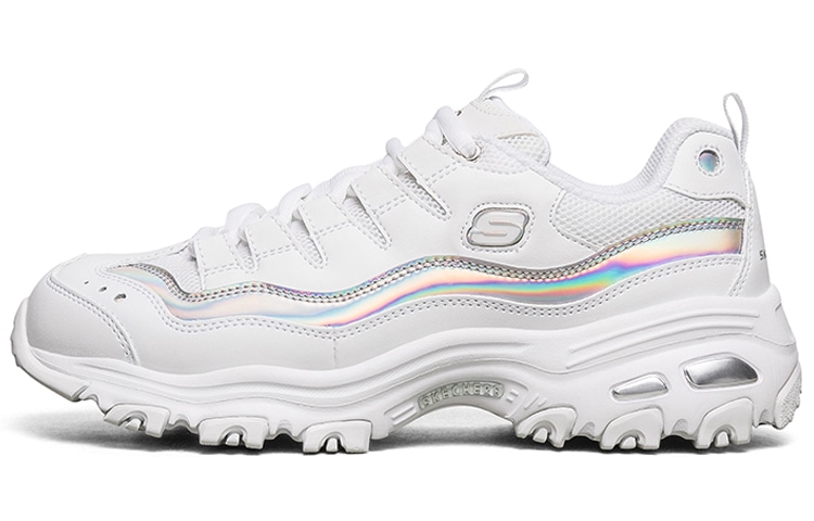Skechers/斯凯奇 Skechers D'LITES 1 White Silver