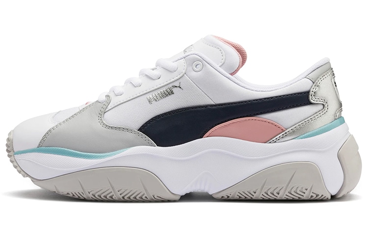 Puma Storm.Y White Silver