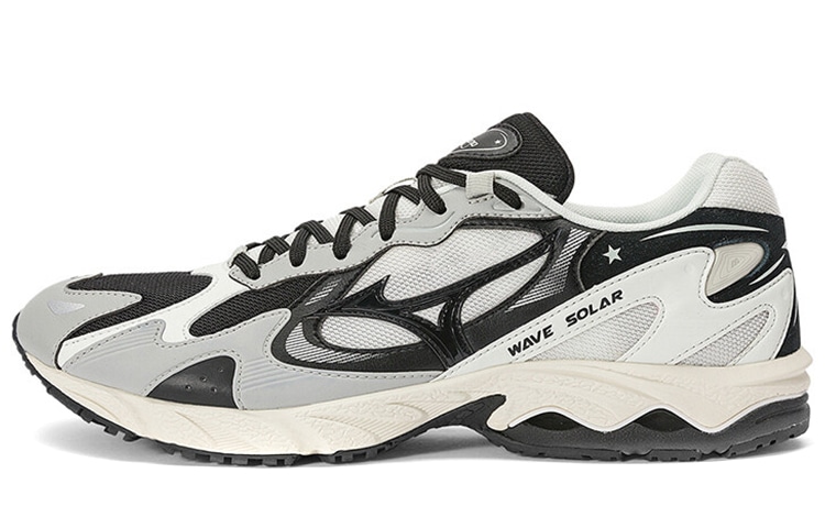 Mizuno Wave Solar Cold Grey Black White