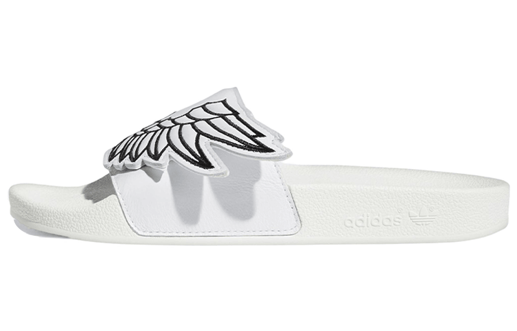 adidas originals Jeremy Scott x adidas Monogram Adilette Wings Slides