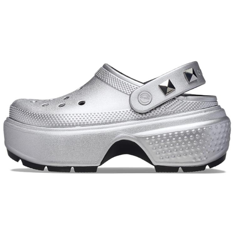 Crocs Silver