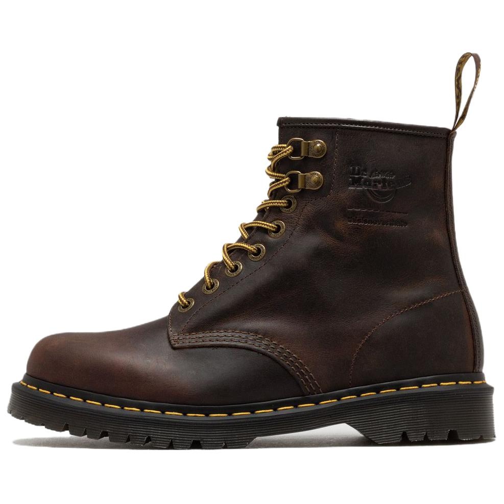 Thisisneverthat x Dr.Martens 1460 Leather Boots Brown