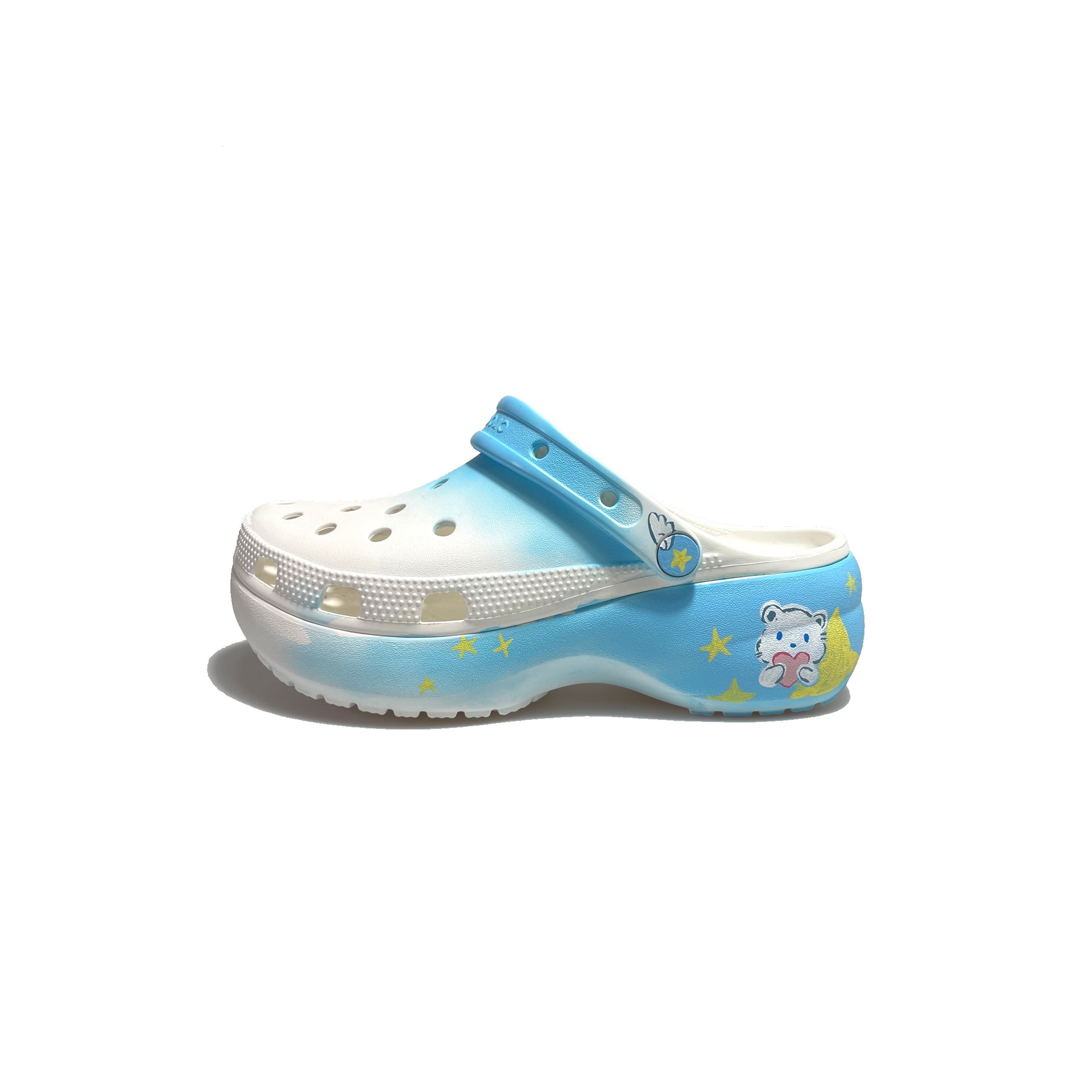 Crocs Classic Lined White Blue