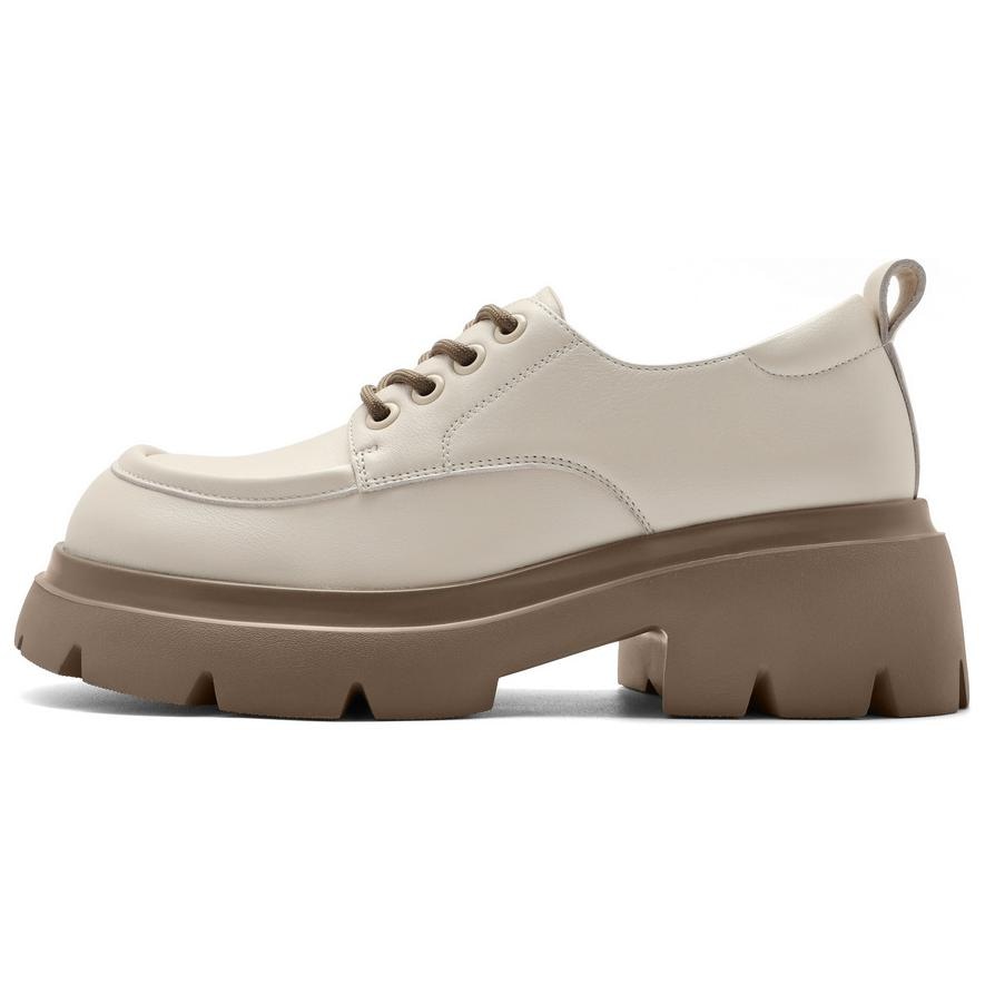 百丽 BELLE BELLE Oxford Platform Shoes