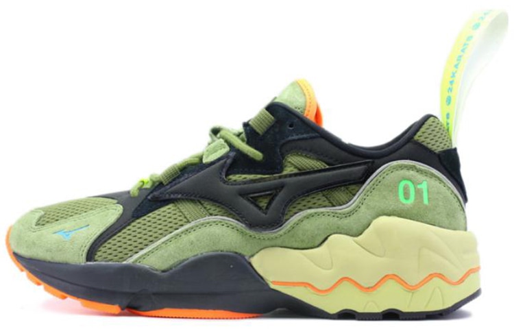 Mizuno Wave Rider Olive Black