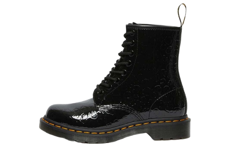 DR.MARTENS Dr. Martens 1460 Leopard Embossed Black