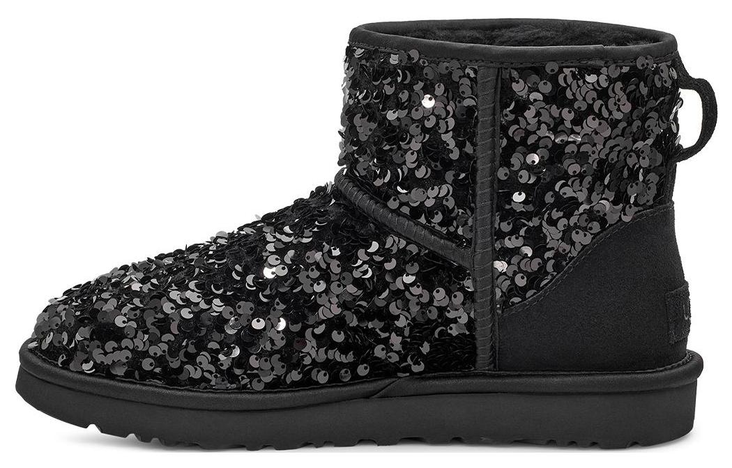 UGG Short Sequin Black