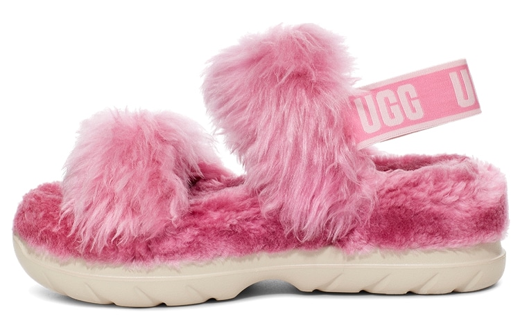 UGG Fluff Sugar Sandal Pink