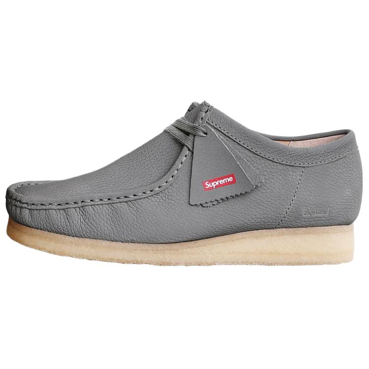 Supreme x Clarks Originals Wallabee Grey