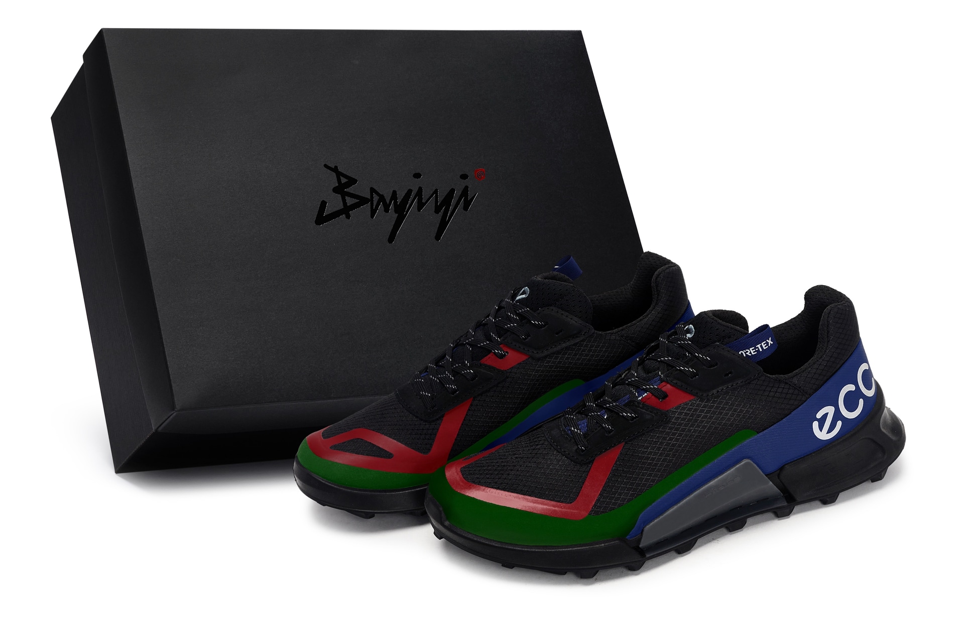 ecco/爱步 Ecco BIOM 2.1 X Country Black Red Green