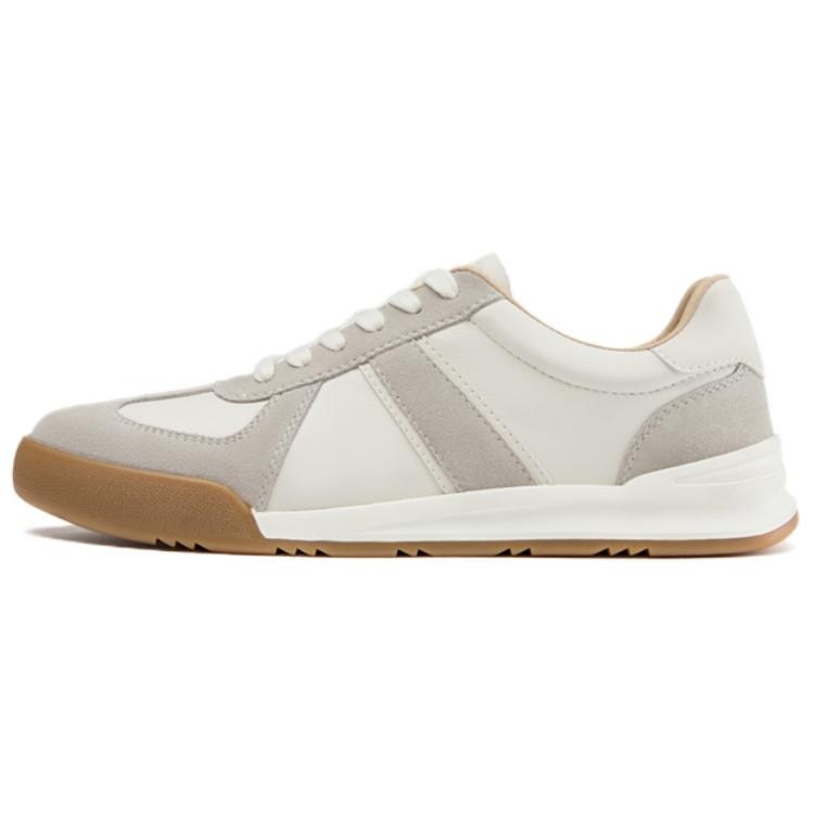 奥康/AOKANG AOKANG Retro Low-Top Grey White