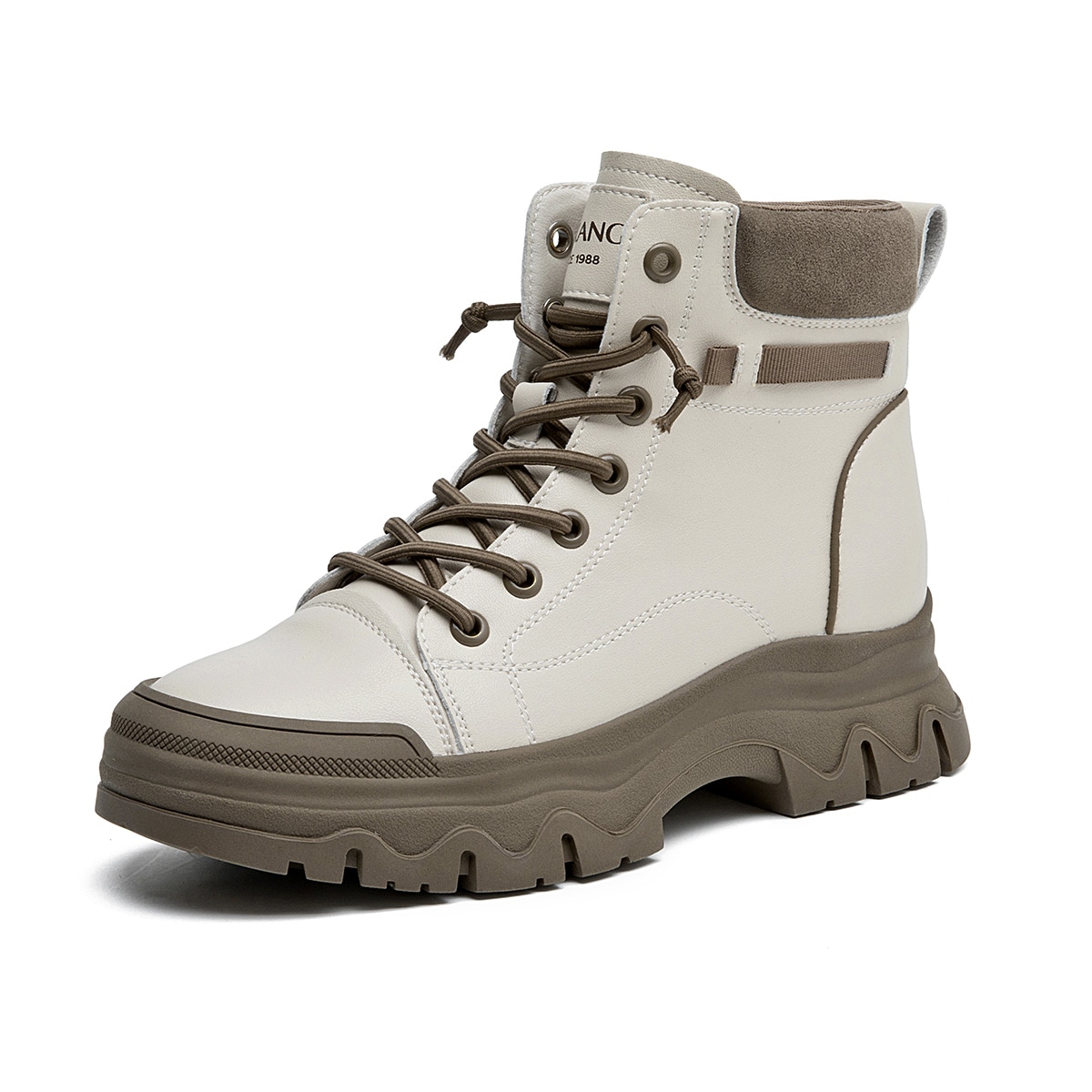 奥康/AOKANG AOKANG Martin Boots Beige