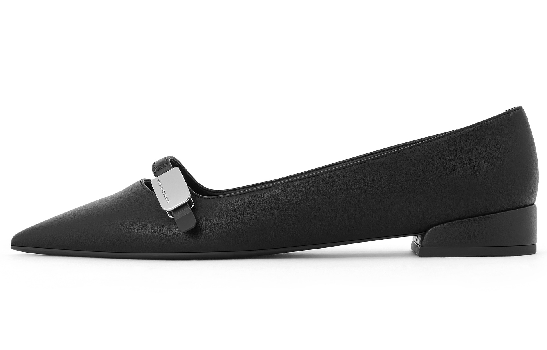 CHARLES&KEITH CHARLESKEITH ck PU 2.5cm BlackDARK GREY