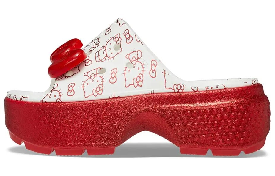 Hello Kitty x Crocs Stomp White Red