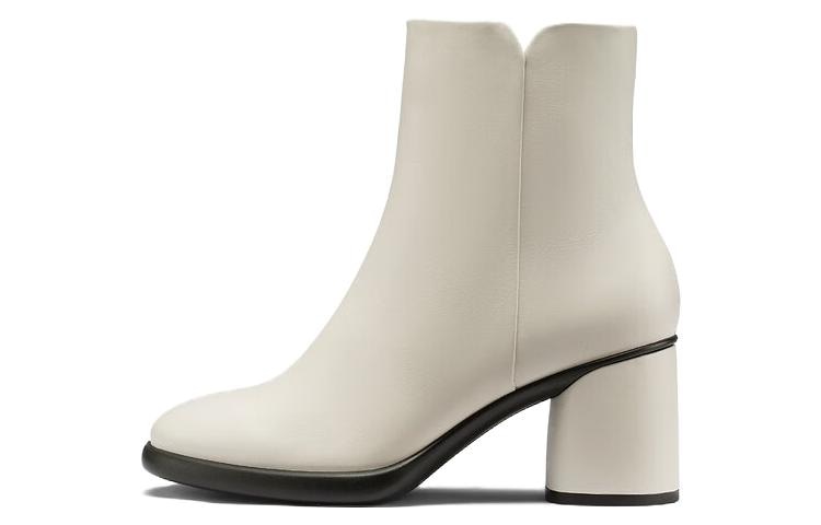 ecco/爱步 Ecco Short Boots White