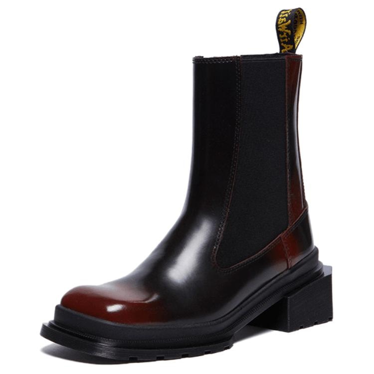 DR.MARTENS Dr. Martens Chelsea Boots Black Red