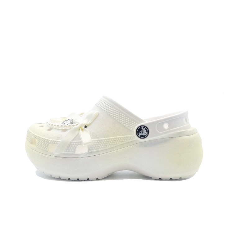Crocs Classic Platform Clog White