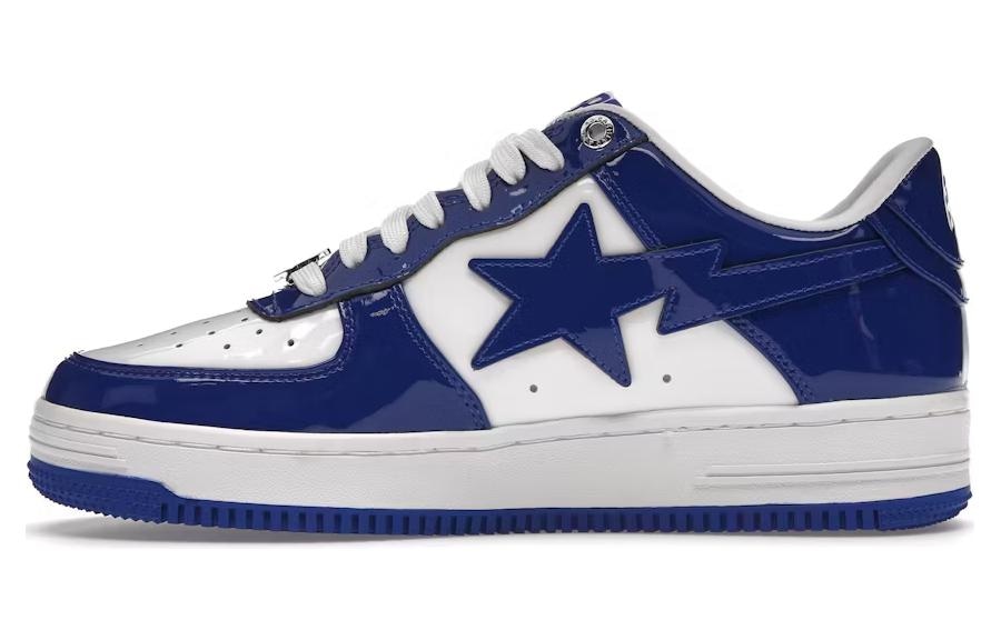 A BATHING APE STA Blue White