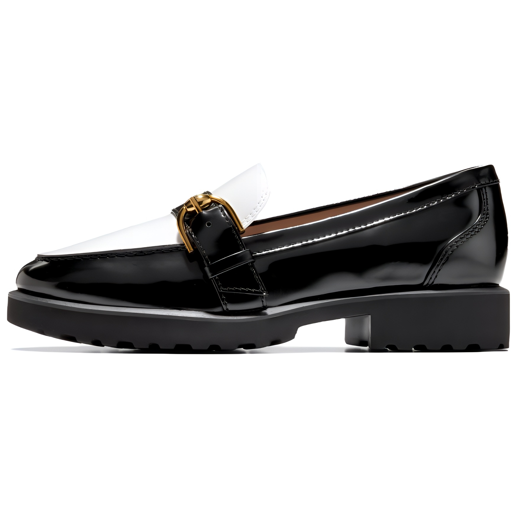 COLE HAAN/歌涵 Cole Haan Giana Buckle Loafers