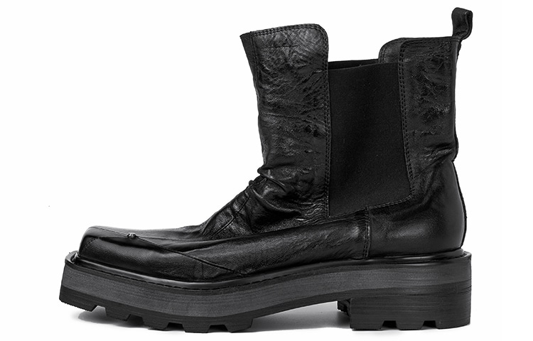幻象者 Huànxiàngzhě Chelsea Boots Black