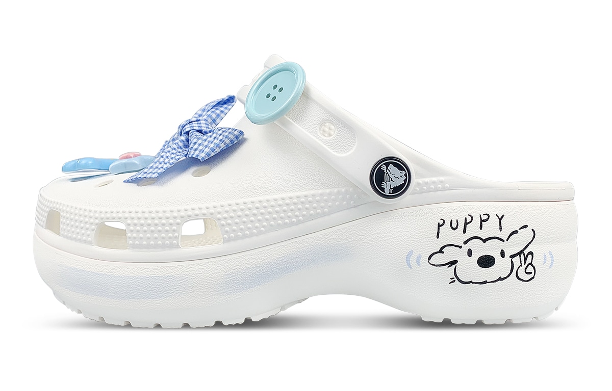 Crocs Classic Clog White Blue