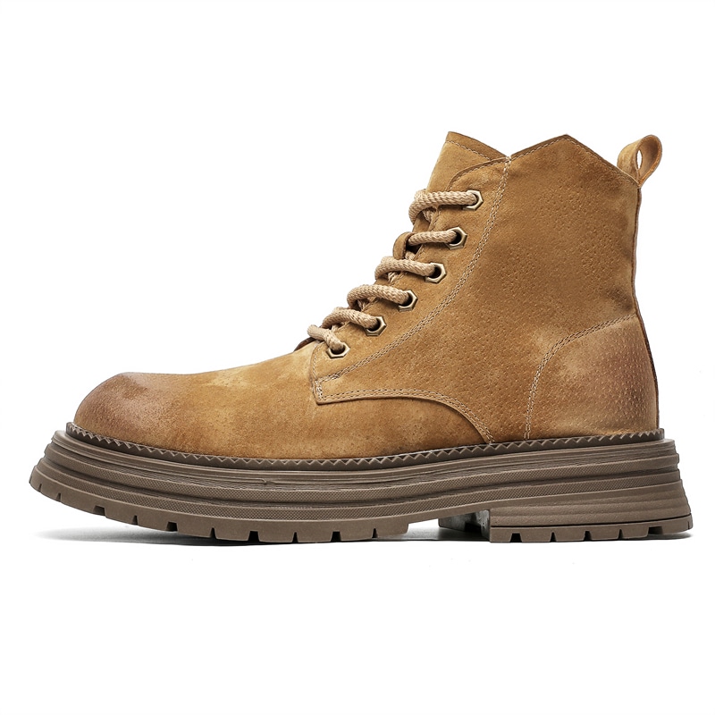 Dounkol Retro British Yellow Boots