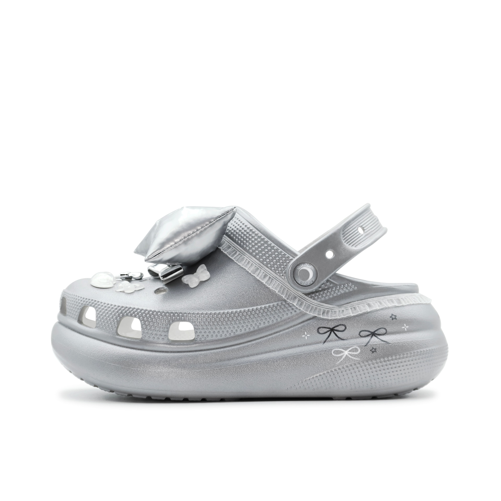 Crocs Classic Clog Ballet Silver
