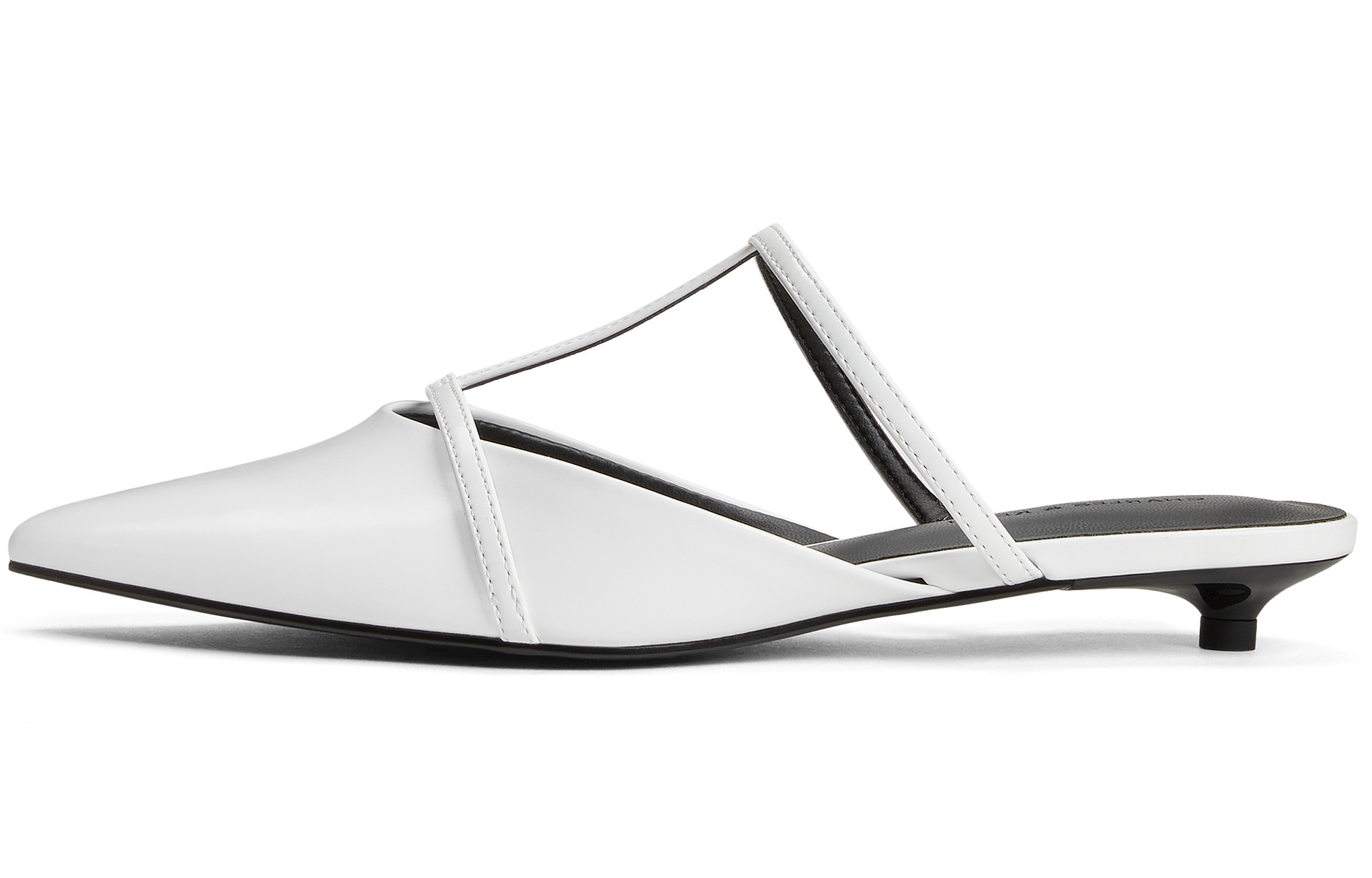 CHARLES&KEITH CHARLESKEITH ck 2.8cm WhiteBlack BoxRed