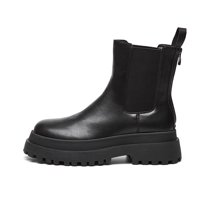 达芙妮 DAPHNE Daphne Chelsea Boots Black