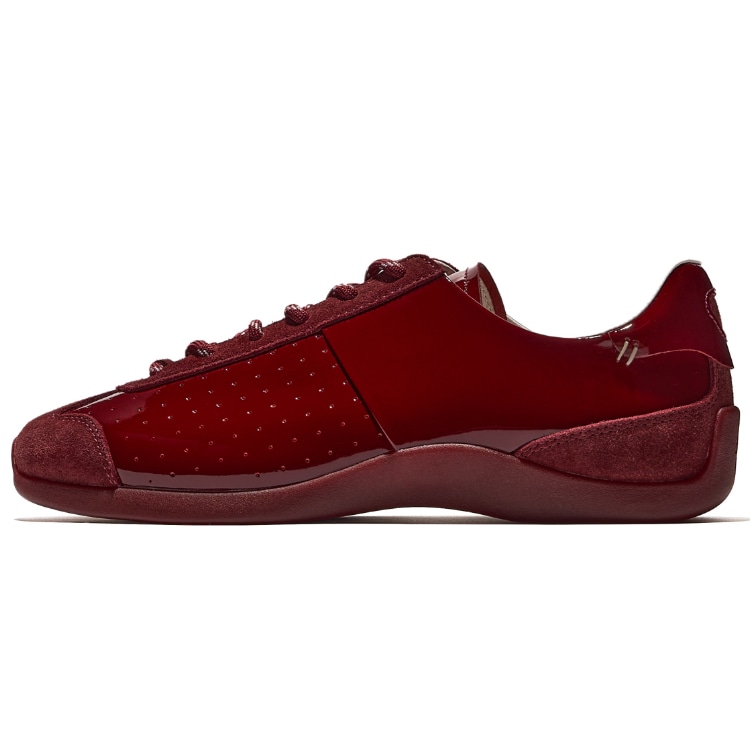 FOOT INDUSTRY Low-Top Burgundy